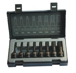 Taparia Hex Bit Sockets Set 1/4 Inch Square Drive, SBSH8